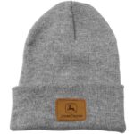 CZAPKA SZARA ZIMOWA JOHN DEERE