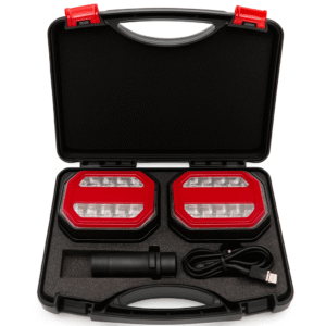 KOMPLET LAMP BEZPRZEWODOWYCH NA MAGNES