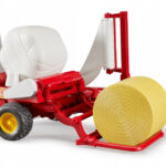 Owijarka do siana + 2 baloty Bruder (1992-02122)