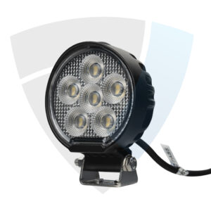 Lampa robocza 24LED, 24W, okrągła, rozproszona TT.13323
